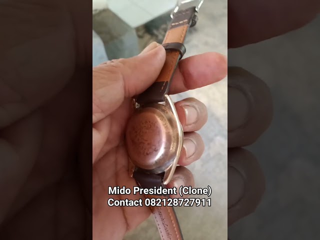 Jam Tangan Otomtis Mido President (Clone) Hari Tgl Aktif Tinggal Pakai class=