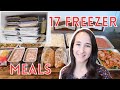 Freezer Meals for the Christmas Season | HOLIDAY PREP 2022
