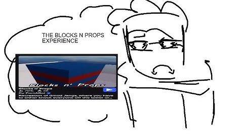 THE BLOCKS N’ PROPS EXPERIENCE // ROBLOX VIDEO