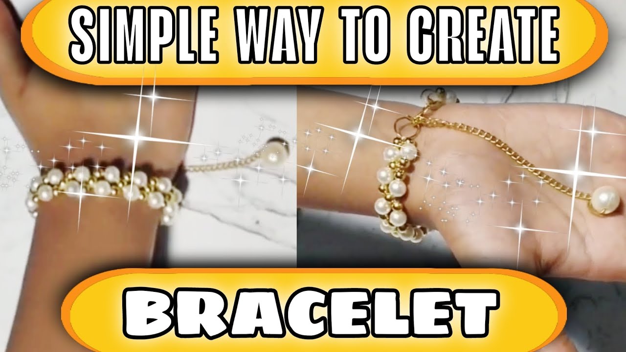 How To Make A Beaded Elastic Bracelet - No Glue, Professional Method ...