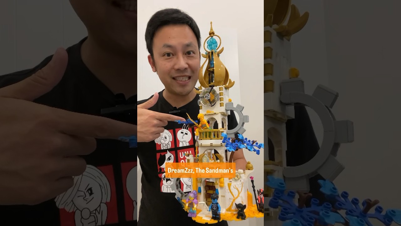 2024 LEGO Dreamzzz 71477 The Sandman’s Tower is beautiful! 