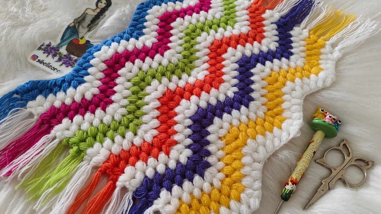 2025 Sibelleorgu tasarımı zikzak kilim lif  #sibelleorgutasarımları #kilimlif