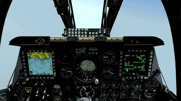 DCS A10C Zero visibility ILS Landing