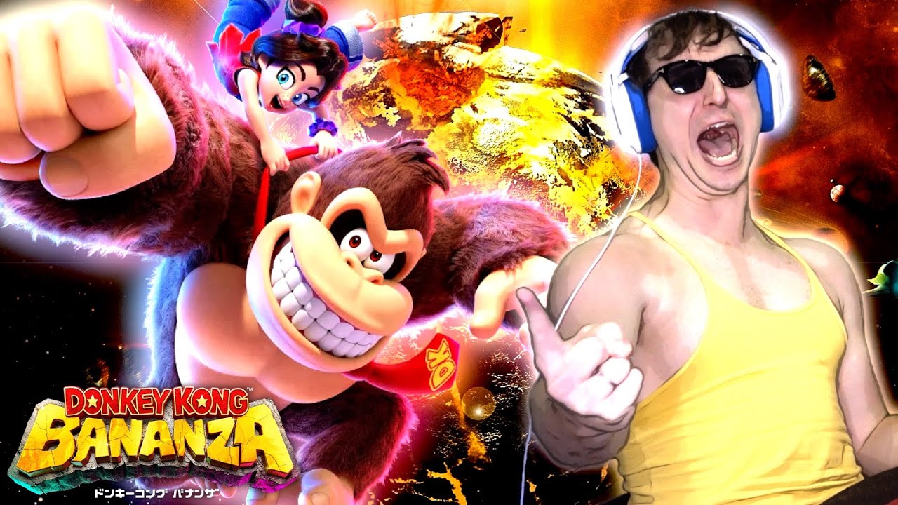 【ドンキーコングバナンザ】台パン王と全てを破壊するストレス発散生配信。