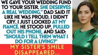 My Dad Handed My Wedding Savings to My Sister - But My Fiancé’s Reaction Changed Everything
