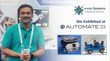 e-con Systems stole the spotlight at AUTOMATE 2023 – Here