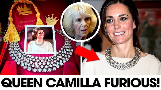 Queen Camilla FURIOUS Seeing Kate Wearing £82M Worth Of Jewellery - YouTube