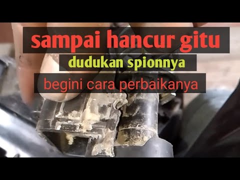 cara perbaiki spion mobil yg patah saat bersengolan
