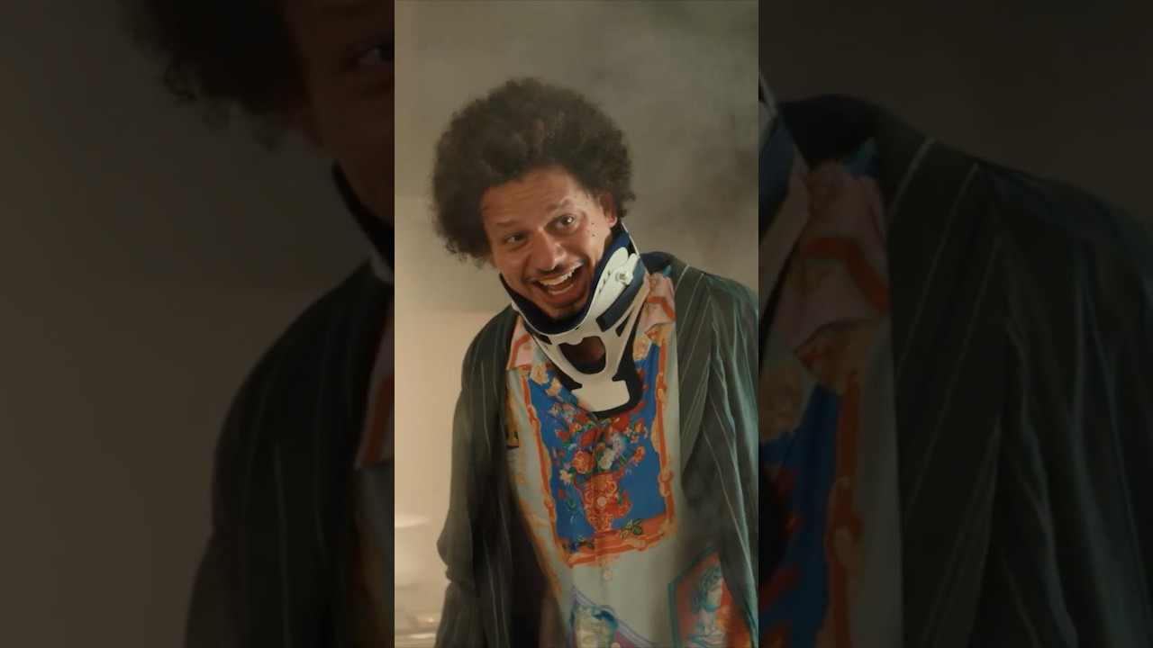 danger is afraid of Eric André. LITTLE BROTHER is now playing