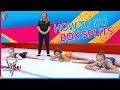 How to do box splits  gymnastics tutorial