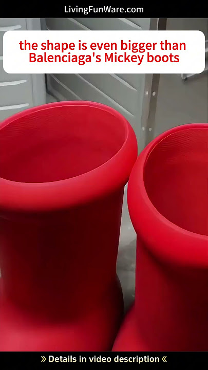 Street Chic! Astro Boy Red Boots - The Waterproof Street King