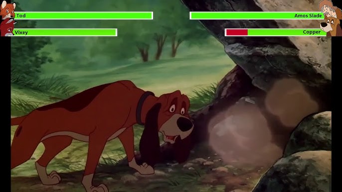 The Fox And The Hound Bear Fight The Fox And The Hound Bear Attack