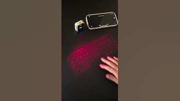 Would you work with this laser keyboard? :P