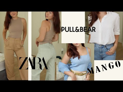 много одежды | покупки ZARA, Mango, Pull&Bear