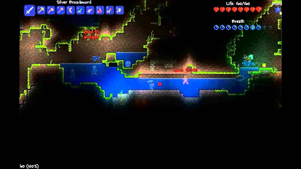 Terraria with Nuck, Azulgato and Zero Part 1Quest for the Golden Chest