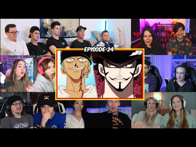 One Piece Episode 24 Reaction Mashup | ワンピース - YouTube
