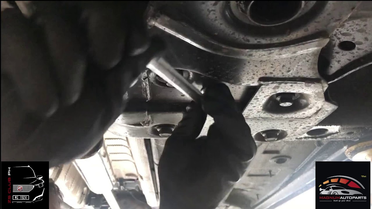 MG ZS Plastic Under Engine Cover - YouTube