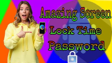 Screen Lock Time Password || Turns the Current Time into a lock Screen||Best Android Screen Lock App