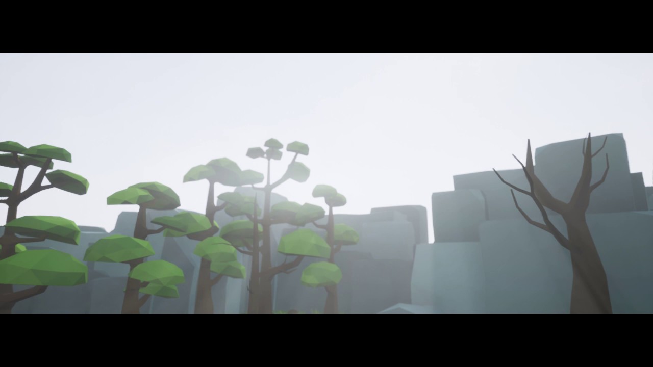 UE4 / Low Poly Nature Pack / Demo Day Scene