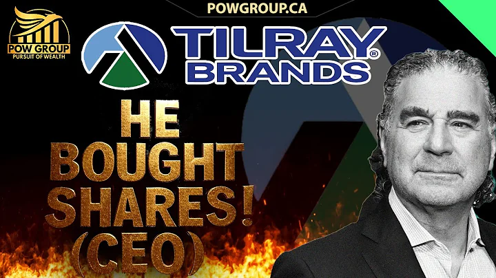 Tilray Brands: He Bought! Irwin Simon CEO Purchases Shares