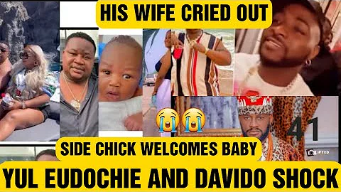 YUL EUDOCHIE AND DAVIDO SHOCKED AS THEIR BESTIE CUBANA CHIEF PRIÈST WELCOMES BABY BOY TO A SlDECHICK