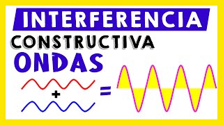 ?? Superposicion Constructiva de ondas ? Qué es interferencia constructiva de ondas y ejemplos