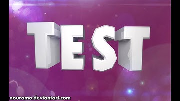 C4D + After Effects - my first intro