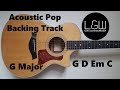 G Major Backing track G Ionian Acoustic Pop backing track