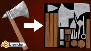 Bake Multiple Materials to One Texture Map (Blender Tutorial)