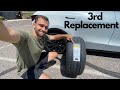 This is Why Tesla Tires are So Expensive (Another Flat)