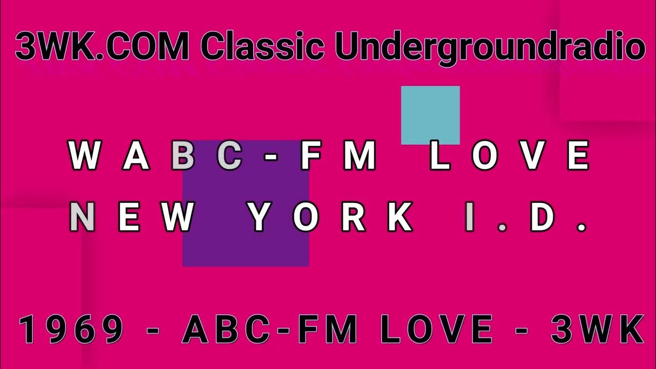 3wk com wabc fm love new york i d youtube