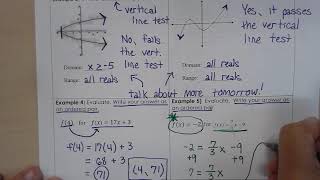 1 1 Relations and Functions Notes Video Guide