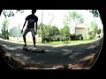 KICKFLIP ON A DROPTHRU LONGBOARD!?