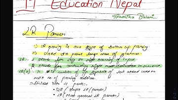 Unit 2.2  | LR Parser | Augmented Grammar | Closure | Goto operation | Canonical LR(O) Collection