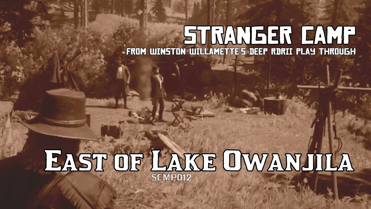 Stranger Camp - East of Lake Owanjila [RDRII] - YouTube