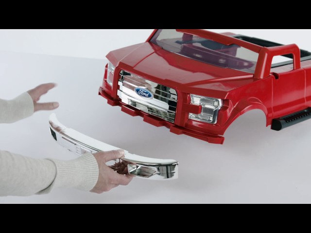 Bright Starts 3 Ways to Play Walker™ - Ford F-150, Red - Assembly 