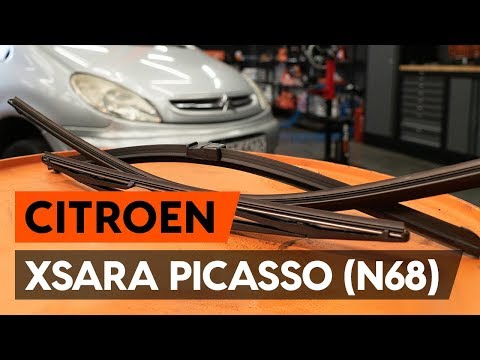 Как да сменим чистачки за кола / чистачки на CITROEN XSARA PICASSO (N68) [ИНСТРУКЦИЯ AUTODOC]