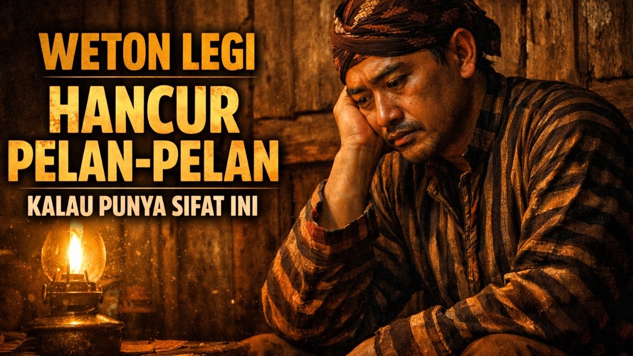 WETON LEGI HANCUR PELAN PELAN KALAU PUNYA SIFAT INI