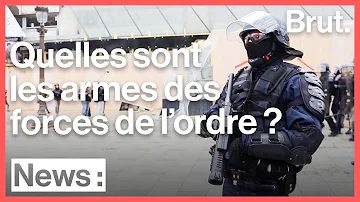 Quelles sont les armes des CRS ?