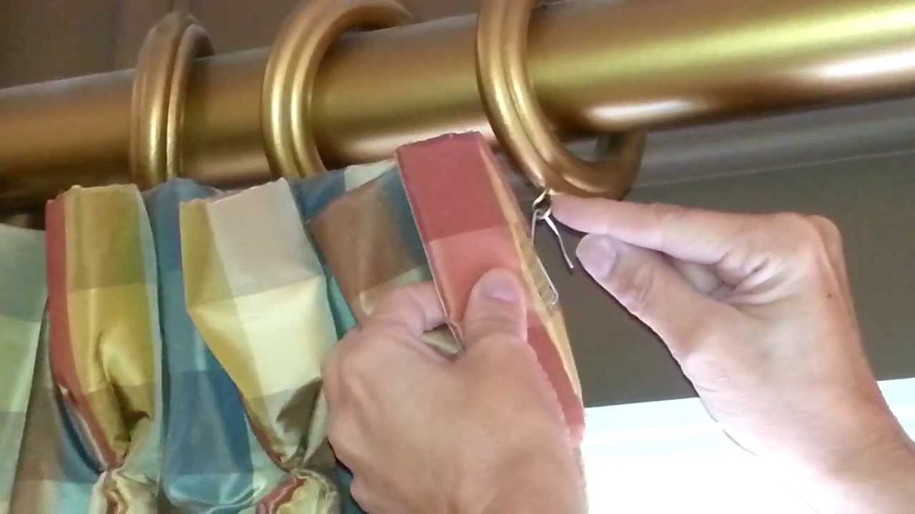 What is a Drapery  Curtain Pin?  YouTube