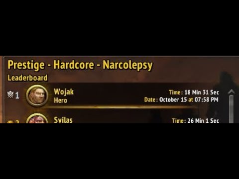 Project Ascension 1-70 in 18:31 Speed run. Hardcore Narcolepsy prestige Challenge - Thrall, Season 8