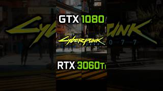 GTX 1080 vs RTX 3060 Ti in Cyberpunk 2077 | CP 2077