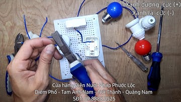 Hướng dẫn lắp taplo 1 cầu chì - 2 công tắc | How to install one fuse - two switch