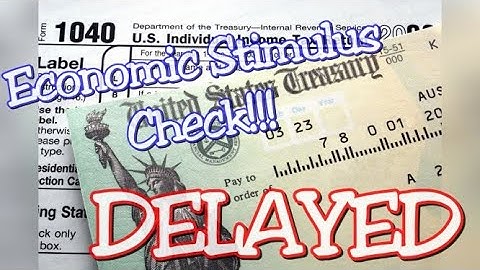 Economic Stimulus Check DELAYED | H&R Block, TurboTax