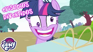 My Little Pony en español 🦄La magia de la amistad: Los episodios más divertidos | FiM 2 Horas