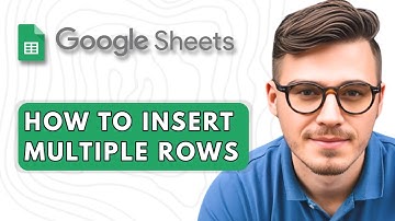How to Insert Multiple Rows in Google Sheets [2025 Guide]