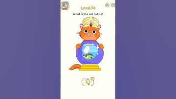 Dop 2(Delete One Part) Level 70 what is the cat hiding#viralvideo#shortsfeed#shorts@ayushfury001