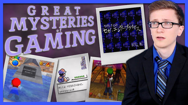 The Great Mysteries of Gaming - Scott The Woz