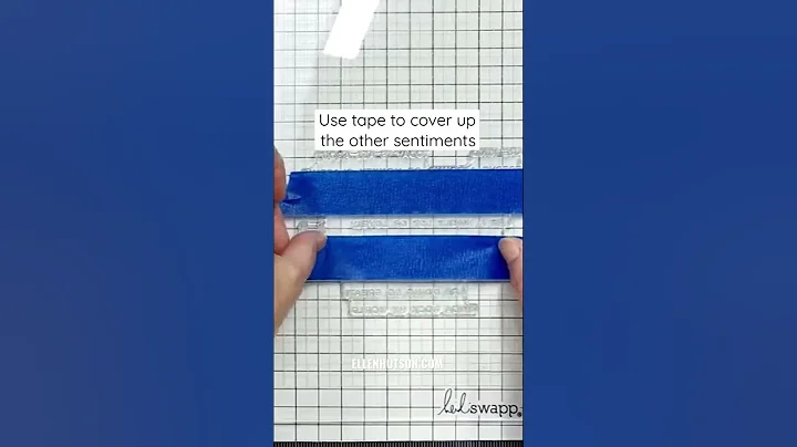 Trick For Stamp Sets That Come Attached