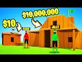 CHEAP vs. EXPENSIVE HOUSE BUILD CHALLENGE In MUCK! ($10,000,000)